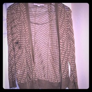 Small light material loft cardigan